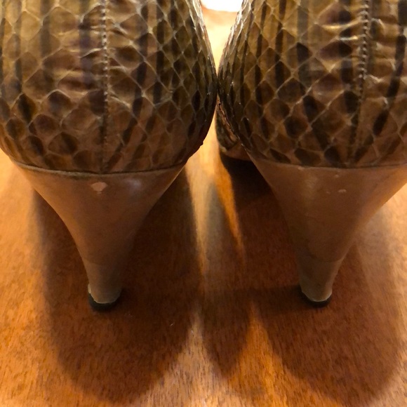 REAL snakeskin heels - Picture 3 of 4